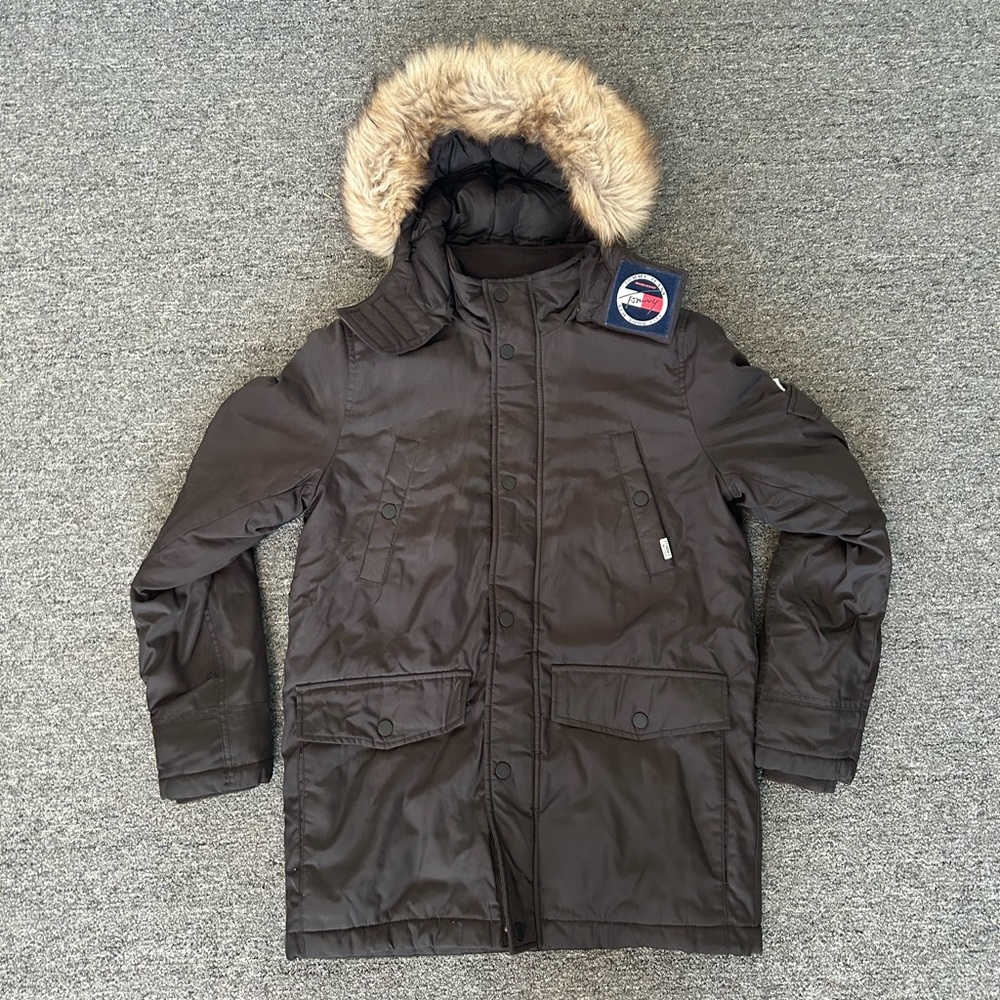 Tommy Hilfiger Faux Fur Men’s M Winter Jacket